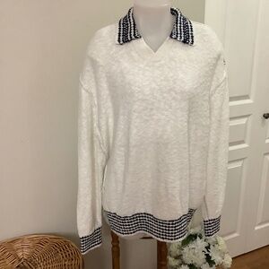Ted Baker Bouclé Sweater size 4 fits 2X